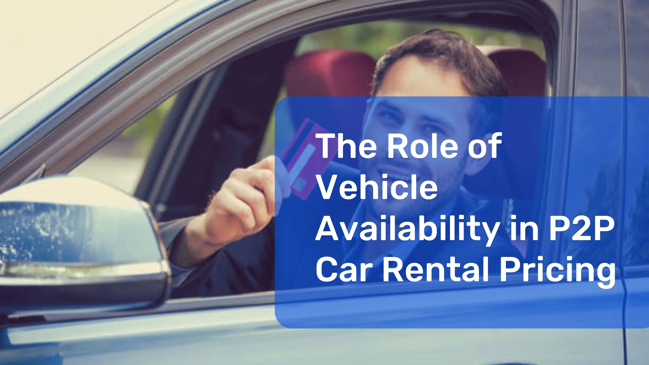 The Role of Vehicle Availability in P2P Car Rental Pricing