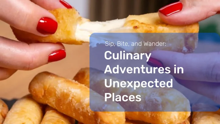 culinary tourism