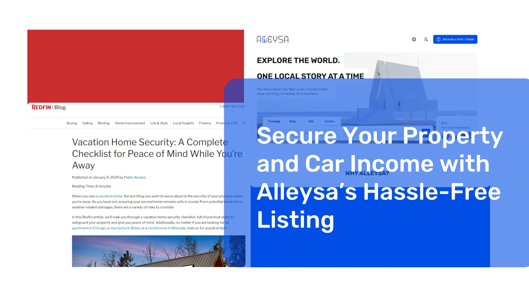 Secure Your Property and Car Income with Alleysa’s Hassle-Free Listing