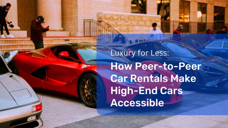 Discover how peer-to-peer car rentals make luxury cars affordable for travelers, offering a cost-effective way to experience high-end vehicles.